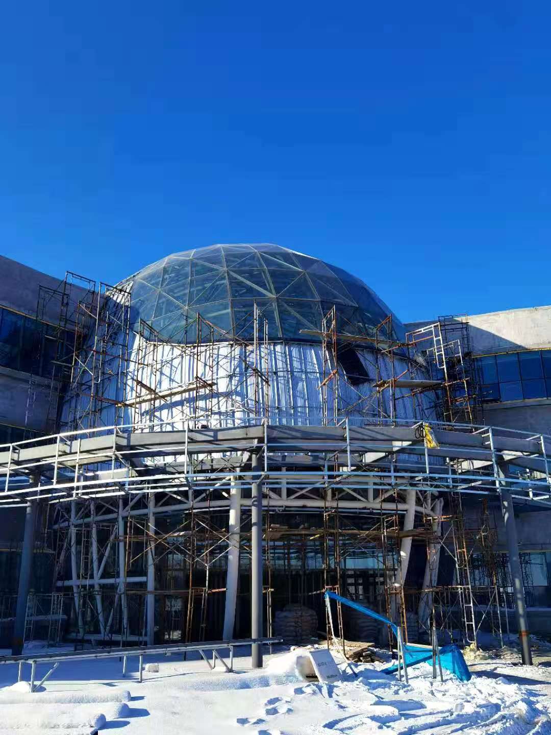 哈爾濱兒童醫(yī)院采光頂玻璃工程（建設中）